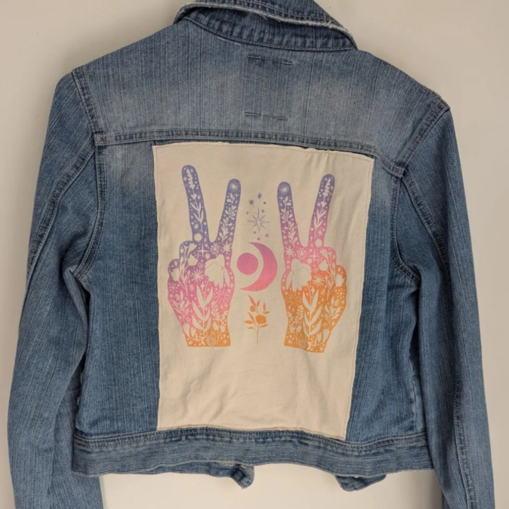 Upcycled Denim Jacket
